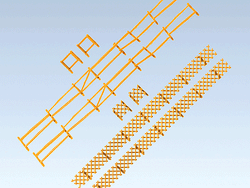 Faller 180406 HO 4 Garden and Field Fences (2360mm) 32 parts - House of Trains