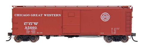 InterMountain 37214-15 HO, X-29 Box Car, CGW, 86594 - House of Trains