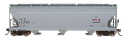 Intermountain 47033-15 HO, ACF 4650 Cubic Foot 3 Bay Hopper, Feather River, WP, 11765 - House of Trains