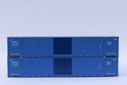 Jacksonville Terminal Company 535034 N, 53' Container, Trailer Bridge, TRBU, 2 Pack - House of Trains