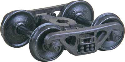Kadee 1569 HO 100-Ton Roller Bearing Self-Centering Trucks, 36" Smooth Backed - House of Trains