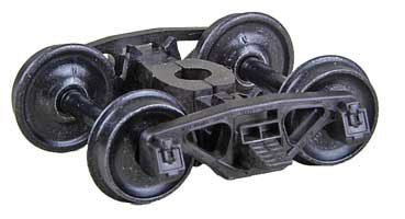 Kadee 1580 HO Bettendorf Caboose AAR Trucks, 33" Smooth Backed Code 88 Wheels (1pr) - House of Trains