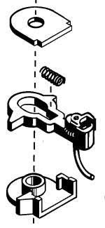 Kadee 16 HO Metal 13/32" (long) Centerset Coupler (DISCONTINUED) - House of Trains