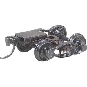Kadee 512 HO Bettendorf T-Section Metal Trucks, 33" Ribbed Back Code 110 Metal Wheels - House of Trains