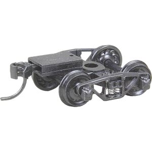 Kadee 516 HO Vulcan Double Truss Metal Trucks, 33" Ribbed Back Code 110 Metal Wheels - House of Trains