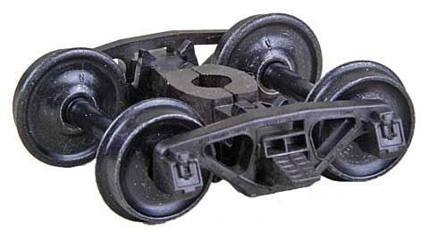 Kadee 580 HO Bettendorf - AAR Caboose Seld-Centering Trucks, 33" Smooth Back Wheels - House of Trains