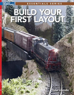 Kalmbach 12829 Model Railroader, Build Your First Layout , Essential Series, By Peter Vassallo - House of Trains