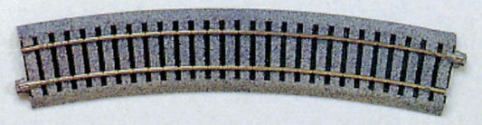 Kato 2-210 HO Unitrack 21-5/8" (550mm) Radius Curve 22.5 Degree (1/4 Circle) - House of Trains