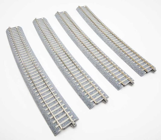 Kato 2-321 HO, Unitrack 60-7/8", Radius Curve Concrete Tie - House of Trains