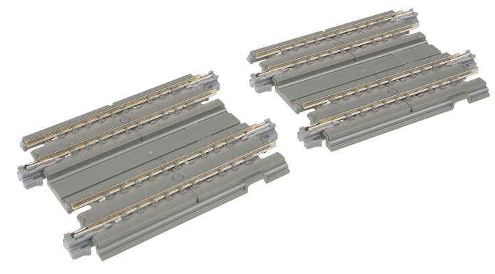 Kato 20-044 N Unitrack 2-7/16" (62mm) Concrete Slab Double Track (2 Pieces) - House of Trains