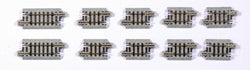Kato 20-092 N Unitrack Short Track Assortment Set B1, 4 x 1-1/2", 4 x 1-5/16" (38mm, 33mm) - House of Trains