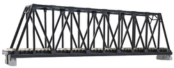 Kato 20-434 N, Single Truss Bridge, 9 3/4", (248mm), Black, 1pc - House of Trains