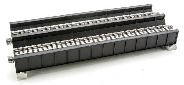 Kato 20-458 Unitrack N Double Plate Girder Bridge, Black - House of Trains