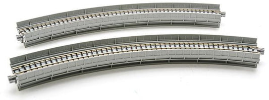 Kato 20-520 Unitrack N 12 3/8" (315mm) Radius 45 Degree Viaduct (2 Pieces) - House of Trains