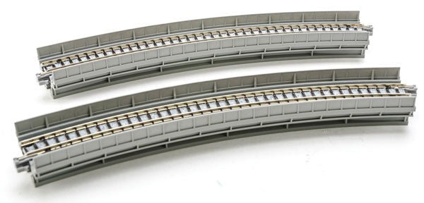 Kato 20-540 Unitrack N 15" (381mm) Radius 30 Degree Viaduct (2 Pieces) - House of Trains