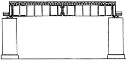 Kato 20464 N Unitrack Deck Girder Bridge 124mm 4 7/8 inch Black - House of Trains