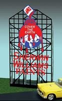 Light Works USA 2061, Sherwin Williams. Rooftop Billboard Animated Neon - House of Trains
