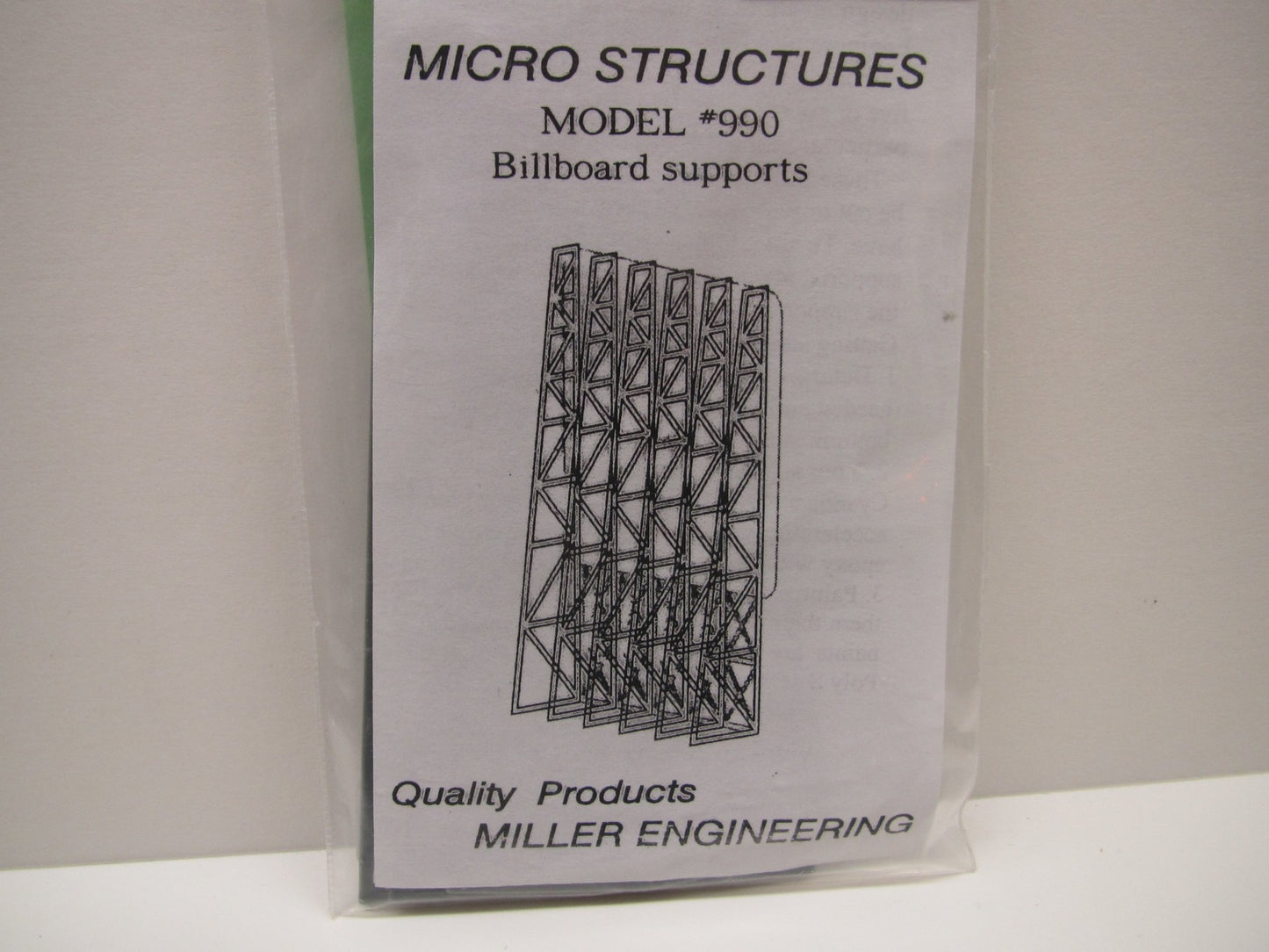 Light Works USA 990, Billboard Supports - House of Trains