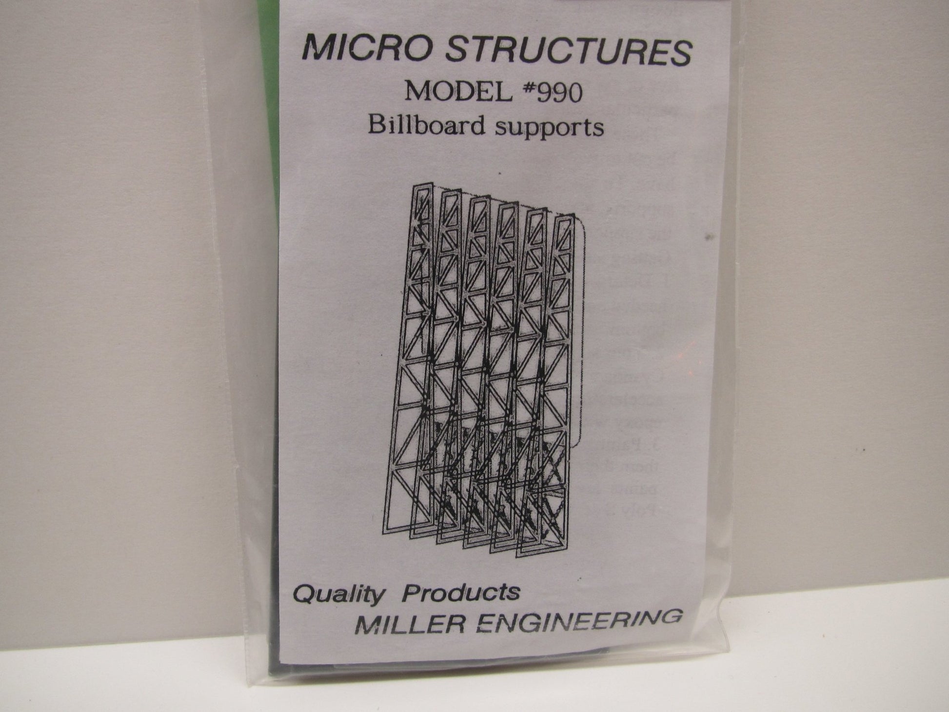 Light Works USA 990, Billboard Supports - House of Trains