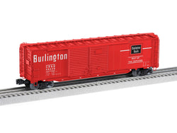 Lionel 2226640 O, End Door Box Car, Burlington, CBQ, 48520 - House of Trains
