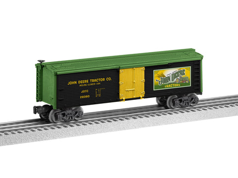 Lionel 2228380 O, 40' Reefer, John Deere, Vintage - House of Trains