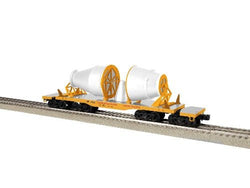 Lionel 2243150 O, UP Rocket Booster 8-axle flatcars with rocket booster load covers, 5 car set - House of Trains