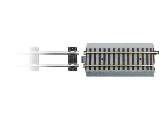 Lionel 6-49858, S, Transition Track, 5 inch Straight Section, Connects to traditional American Flyer Track - House of Trains