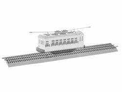 Lionel 6-84373 O, FasTrack, Trolley Announcment Track - House of Trains