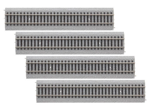 Lionel 871818020 HO Magnelock Track 9" Straight, 4 Pieces, - House of Trains