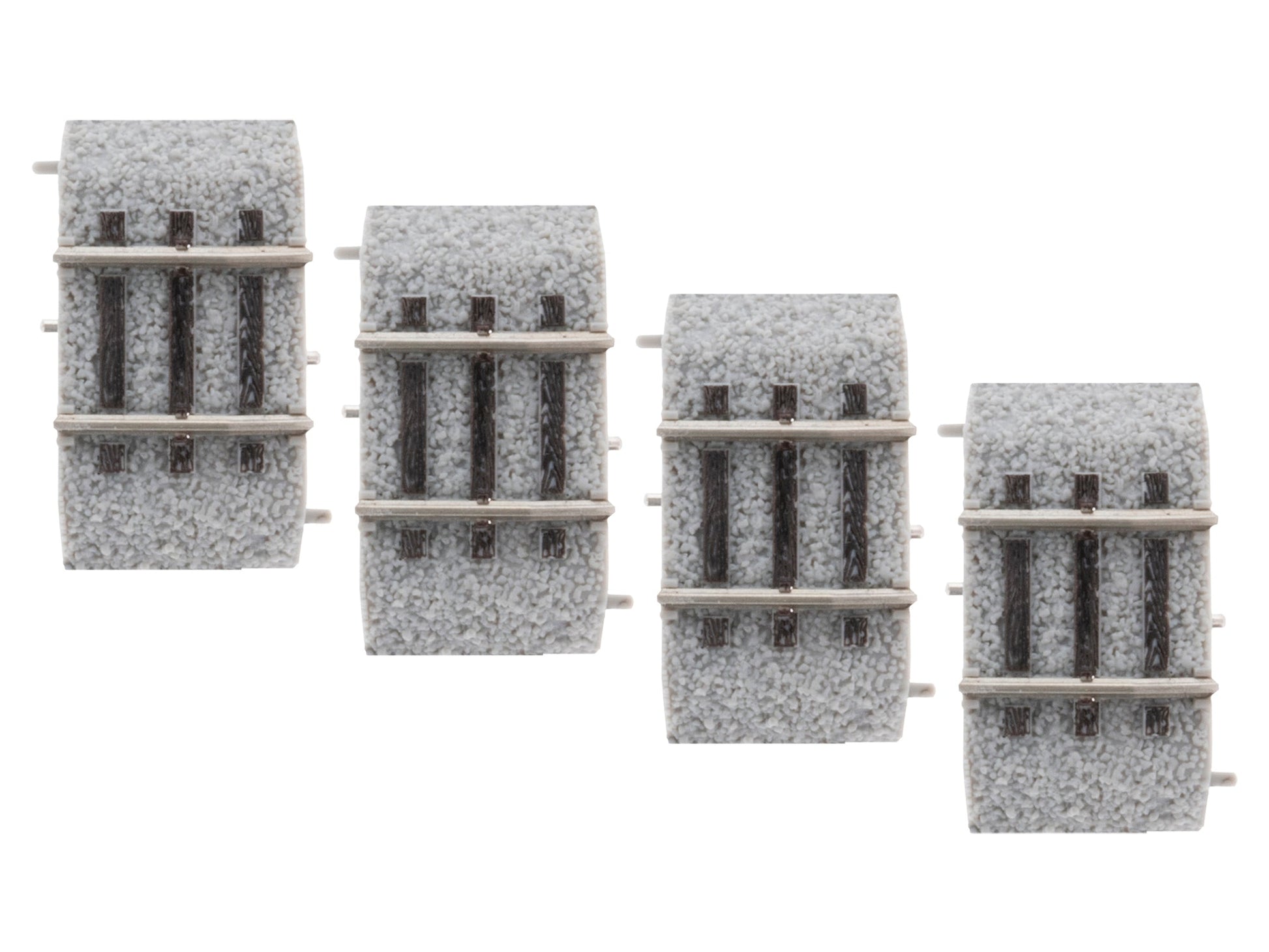 Lionel 8768014 HO, Magnelock Track 1 Inch Straight Section, 4 Pieces - House of Trains