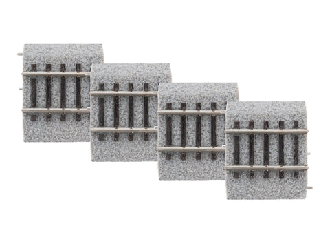 Lionel 8768024 HO, Magnelock Track 1.5 Inch Straight Section, 4 Pieces - House of Trains