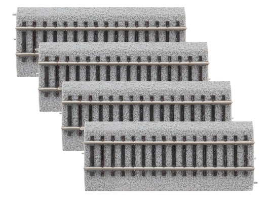 Lionel 8768044 HO, Magnelock Track 4.5 Inch Straight Section, 4 Pieces - House of Trains