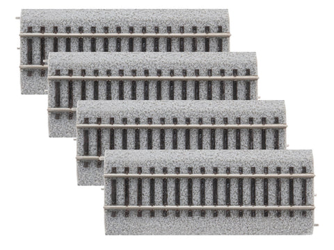 Lionel 8768044 HO, Magnelock Track 4.5 Inch Straight Section, 4 Pieces - House of Trains