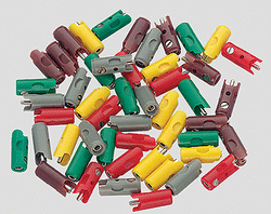 Marklin 71415, Plugs, Red, 10 Pieces - House of Trains