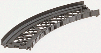 Marklin 8977 Z scale Bridge Ramp Curved 5-3/4" Radius 45 Degree - House of Trains