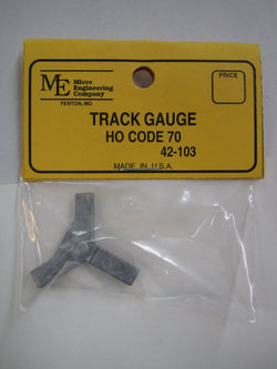 Micro Engineering 42-103 HO Code 70 Track Gauge Metal 3 Point - House of Trains