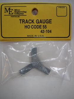 Micro Engineering 42-104 HO Code 55 Track Gauge Metal 3 Point - House of Trains