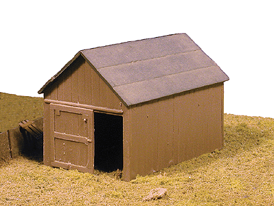 Micro Engineering 70-605 HO, Small Shed - House of Trains