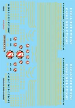 Micro Scale 87-86 HO Great Northern Diesel Switchers (1940-1967) - House of Trains