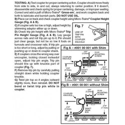 Micro Trains 001 10 002 (1015-10B) N Unassembled RDA Universal Body Mount - House of Trains