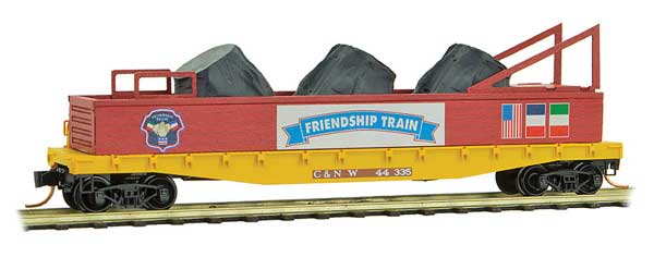 Micro-Trains 045 00 460 N 50' Flat Car, Friendship Series Car #7, CNW, 44335 - House of Trains