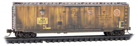 Micro Trains Line 034 44 590 N 50' Standard Box Car, Weathered, NS Family Tree, Car 2, NW 693378 - House of Trains