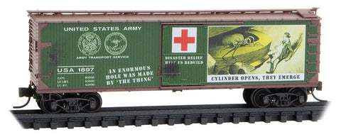 Micro-Trains Line 039 00 271 N 40' Wood Reefer Car, War of the Worlds, Car 2, USA 1897 - House of Trains