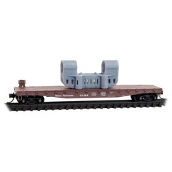 Micro-Trains Line 045 00 640 N, 50' Flat Car, Great Northern, GN, 65356 - House of Trains