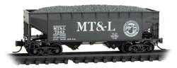 Micro-Trains Line 055 50 620 N, 33' Twin Bay Hopper, Offset Sides, MTL, 7343 - House of Trains