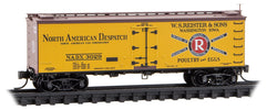 Micro-Trains Line 058 00 601 N 36' Wood Sheathed Ice Reefer, With Modern Steel Underframe, Poultry and Egg Series Car 2, W.S. Reister and Sons, NADX, 3029 - House of Trains