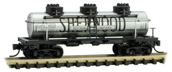 Micro-Trains Line 066 00 100 N 3-Dome Tank Car, Sherwood, SHPX, 4553 - House of Trains