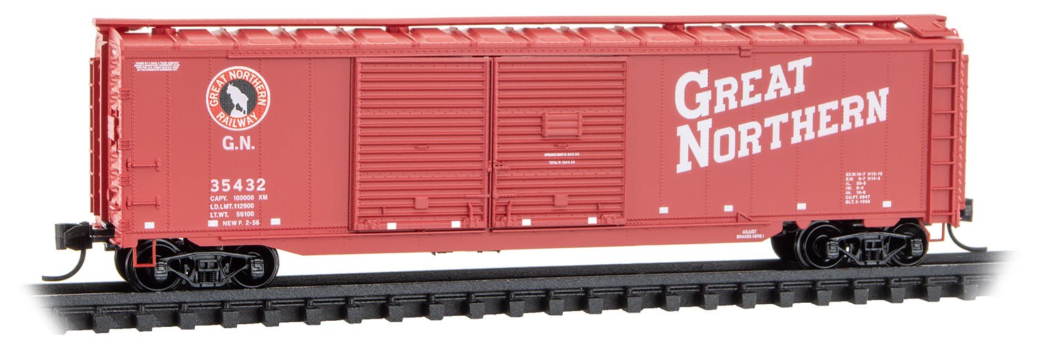Micro-Trains Line 078 00 021 N 50' Auto Box Car, GN, 35432 - House of Trains