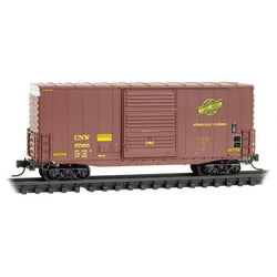 Micro-Trains Line 101 00 111 N 40' Hy-Cube Box Car, Single Door, CNW, 57955 - House of Trains