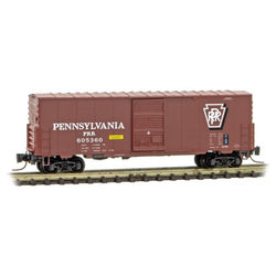 Micro-Trains Line 503 00 231 Z Scale, 40' Standard Box Car, Pennsylvania, PRR, 605360 - House of Trains